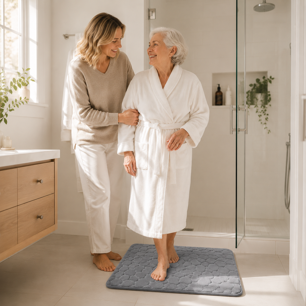 SafeHouse Luxury Memory Foam Bath Mat