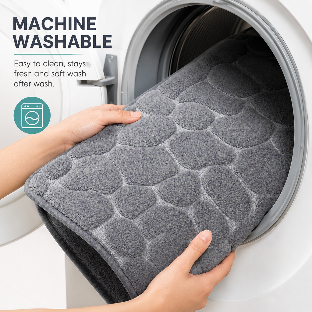 SafeHouse Luxury Memory Foam Bath Mat