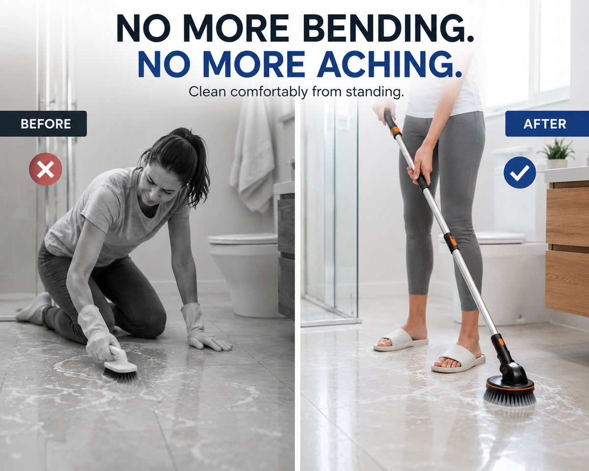 SafeHouse FlexScrub 3 in 1 Brush